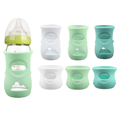 100% Silicone Bottle Sleeves for Philips Avent Natural Glass Baby Bottles, Premium Food-Grade Silicone Bottle Sleeves, 8 oz