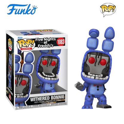Funko Pop Mangle da Série Original Five Nights at Freddy's Boneco Articulado Withered Bonnie Modelo Freddy Edição Limitada Brinquedos de Presente