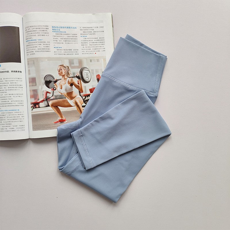 Women's High Waist Yoga Pants, Booty Lifting Workout Leggings with Naked Feel, Quick Dry Fitness Tights for Gym & Running