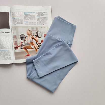 Women's High Waist Yoga Pants, Booty Lifting Workout Leggings with Naked Feel, Quick Dry Fitness Tights for Gym & Running