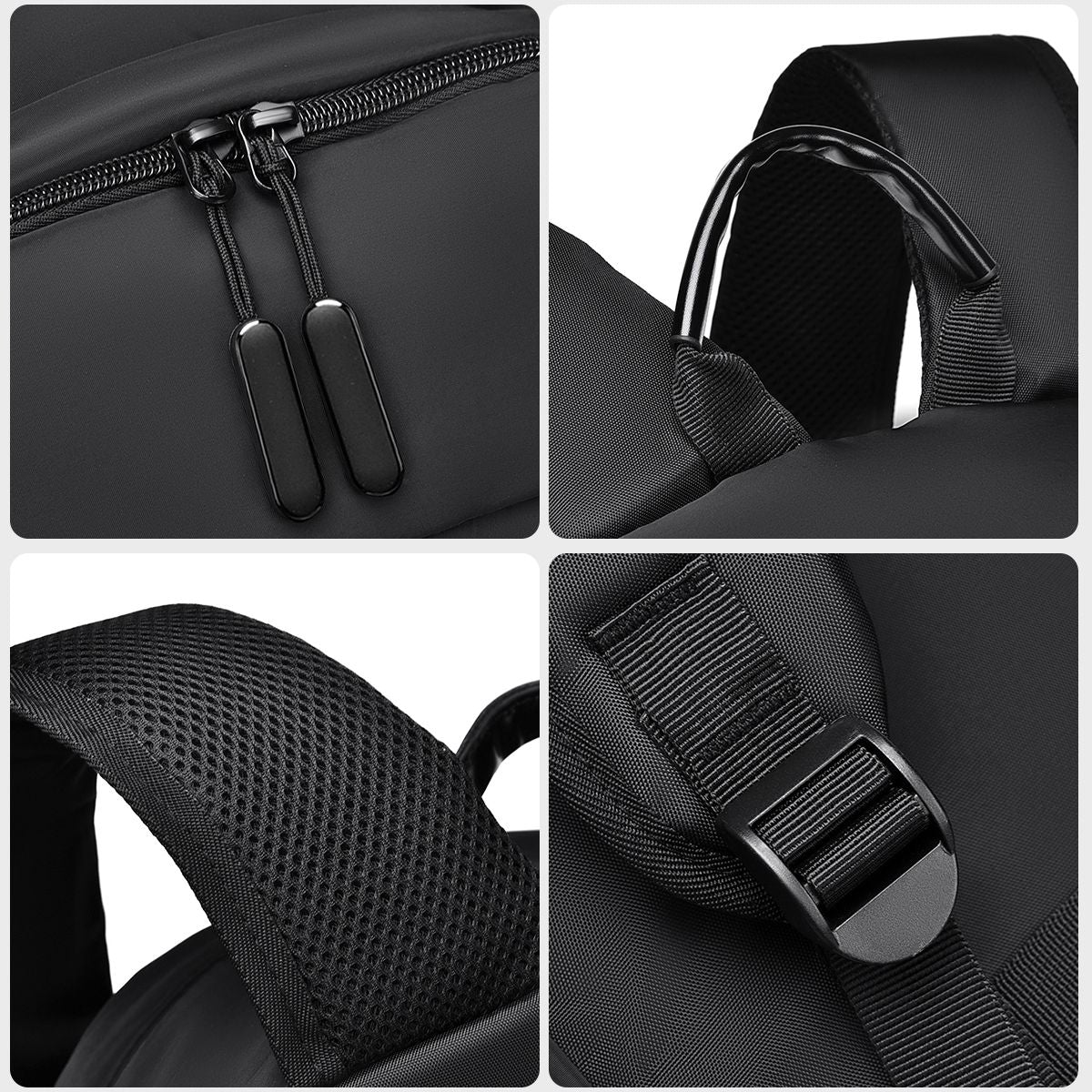 Mochila Masculina Casual de Grande Capacidade para Viagem com Carregamento Leve Impermeável para Computador Mochila Escolar Unissex para Estudantes