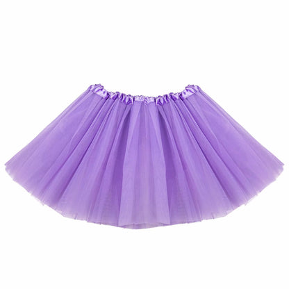 Tutu Skirt Women Girls 80s Vintage Ballet Dance Skirt Layered Short Mini Skirt Vintage Petticoat Layered Mesh Ballet Underskirt