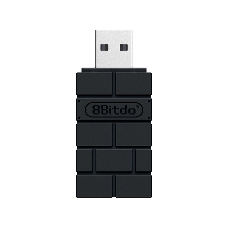 8BitDo USB Wireless Bluetooth Adapter 2 Receiver for Nintendo Switch 1, 2 PS1 Raspberry Pi Mini PS4 Controller for PS5 Handle