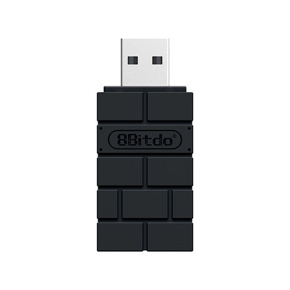 8BitDo USB Wireless Bluetooth Adapter 2 Receiver for Nintendo Switch 1, 2 PS1 Raspberry Pi Mini PS4 Controller for PS5 Handle