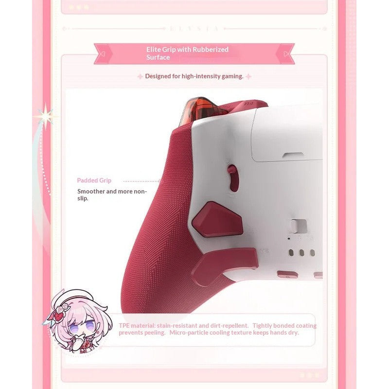 NEW Honkai Impact 3rd Elysia Limited Wireless Controller Flydigi Vader 5 Pro Adjustable Joystick Triggers Dock for PC NS Android