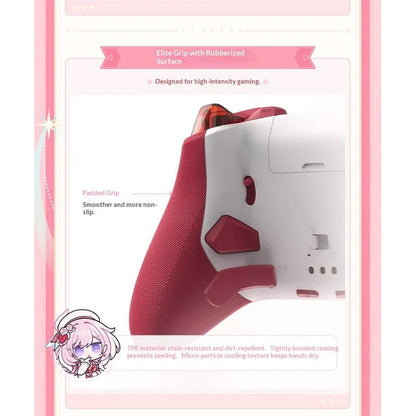 NEW Honkai Impact 3rd Elysia Limited Wireless Controller Flydigi Vader 5 Pro Adjustable Joystick Triggers Dock for PC NS Android