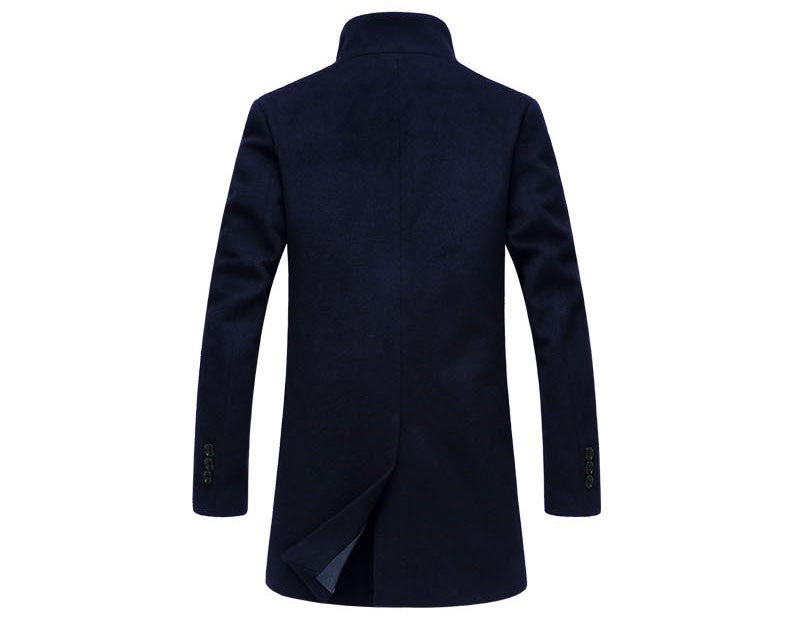 Oversized Men's Wool Overcoat 5XL High Quality Business Casual Winter Jacket Coat Men Clothing Woolen Coats A2F6009