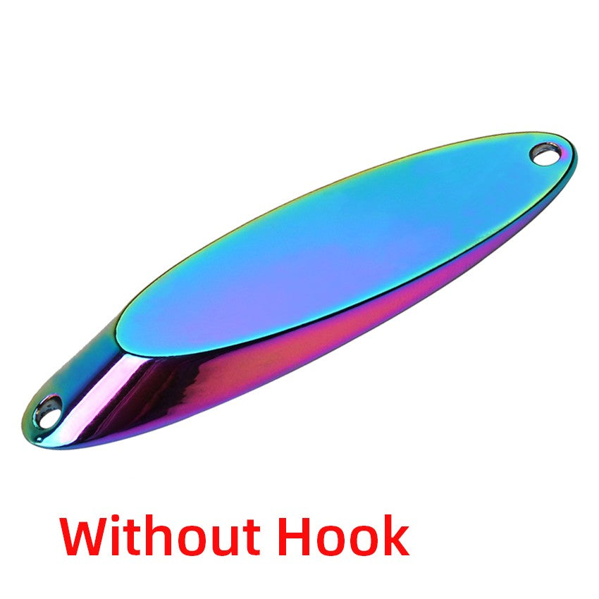 1PCS 3g-28g Metal Spinner Spoon Trout Fishing Lure Hard Bait Sequins Noise Paillette Artificial Bait Small Hard Sequins Spinner