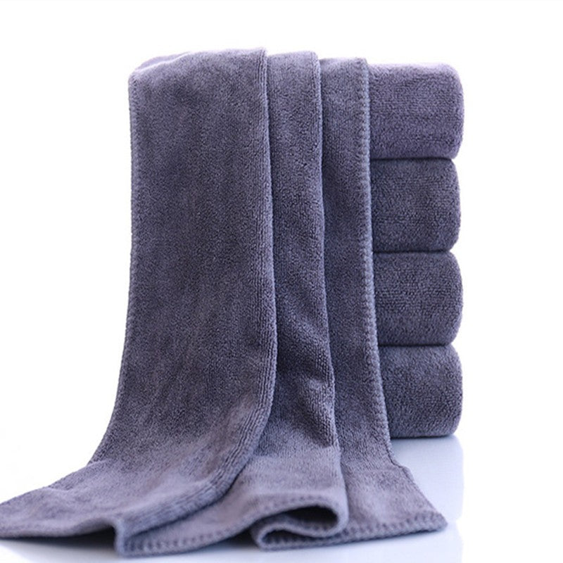 Microfiber Bath Towel , 100X200 cm -Extra Absorbent, Fast Drying, Multipurpose for Swimming, Fitness, Sports, Yoga, Grey