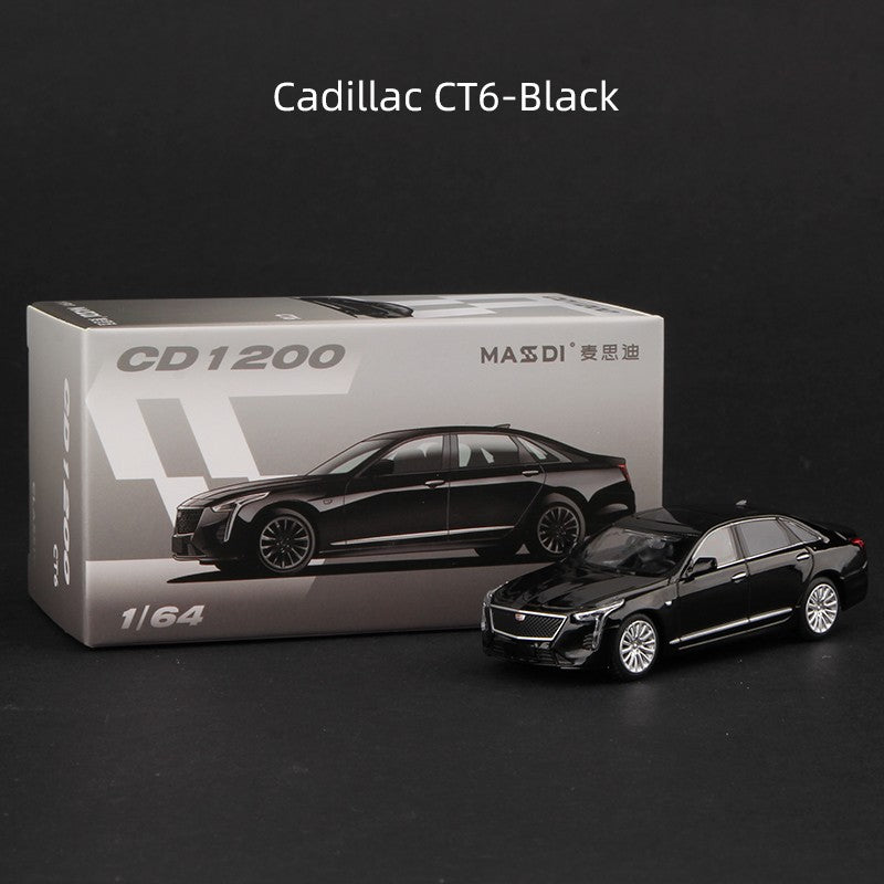 Massdi 1:64 Cadillac Escalade Carro Modelo CT5 CT6 Liga Miniatura Veículos Diecast Coleção de Brinquedos