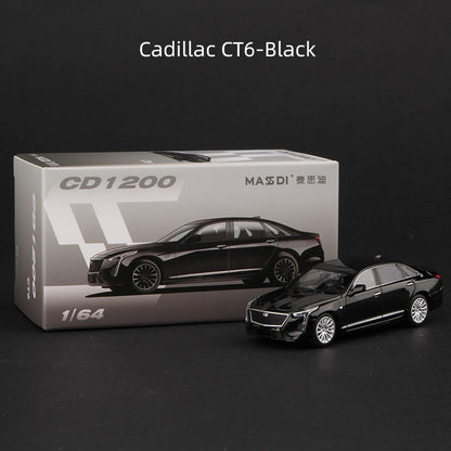 Massdi 1:64 Cadillac Escalade Carro Modelo CT5 CT6 Liga Miniatura Veículos Diecast Coleção de Brinquedos