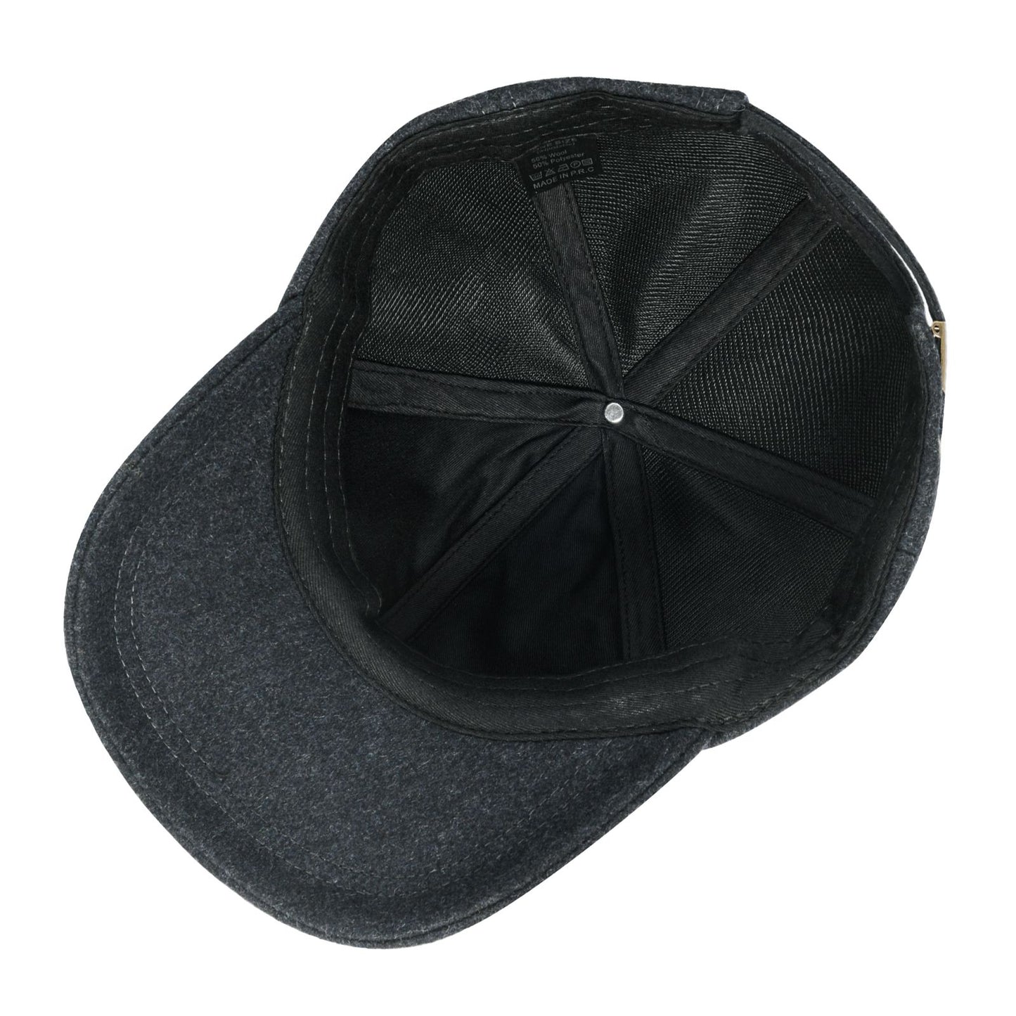 BOTVELA Men's Wool Tweed Baseball Cap Casual Style Soft Adjustable Unstructured Hat