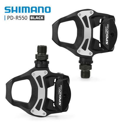 Shimano PD-RS500 Pedal Original Shimano SPD Pedals Bicycle Pedal With SM-SH11 Cleats Bike Pedals Automatic Locking Pedals
