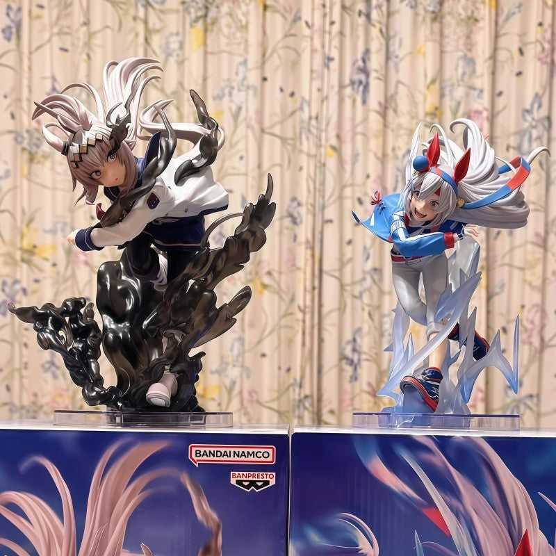 Em estoque Bandai Banpresto Evolve Pretty Derby Tamamo Cross Oguri Cap Modelo colecionável de anime Decoração de mesa Presente de aniversário
