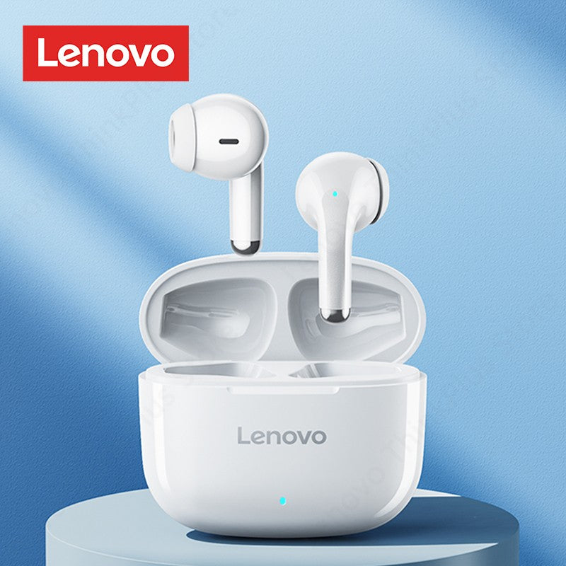 Fone de Ouvido TWS Original Lenovo LP40 Pro 100% Sem Fio Bluetooth 5.1 Esportivo com Redução de Ruído Controle de Toque 250mAh Novo 2022