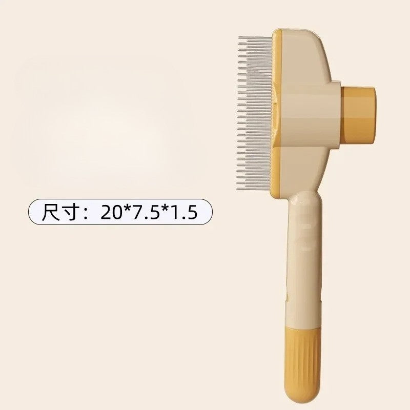 Self-cleaning Pet Hair Remove Comb Cat Slicker Brush Pet Hair Removal Comb For Cats Grooming Brushes Dog Combs Cat Accessories