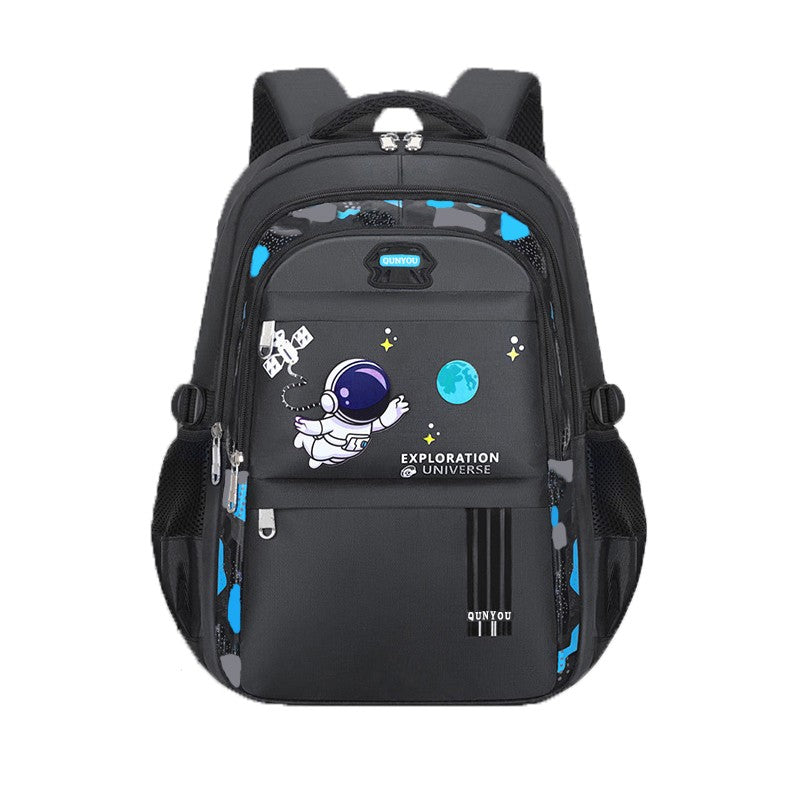 Mochila Infantil Escolar para Meninos, Mochila Escolar de Astronauta, Impermeável, para Livros do Ensino Fundamental, Mochila Infantil