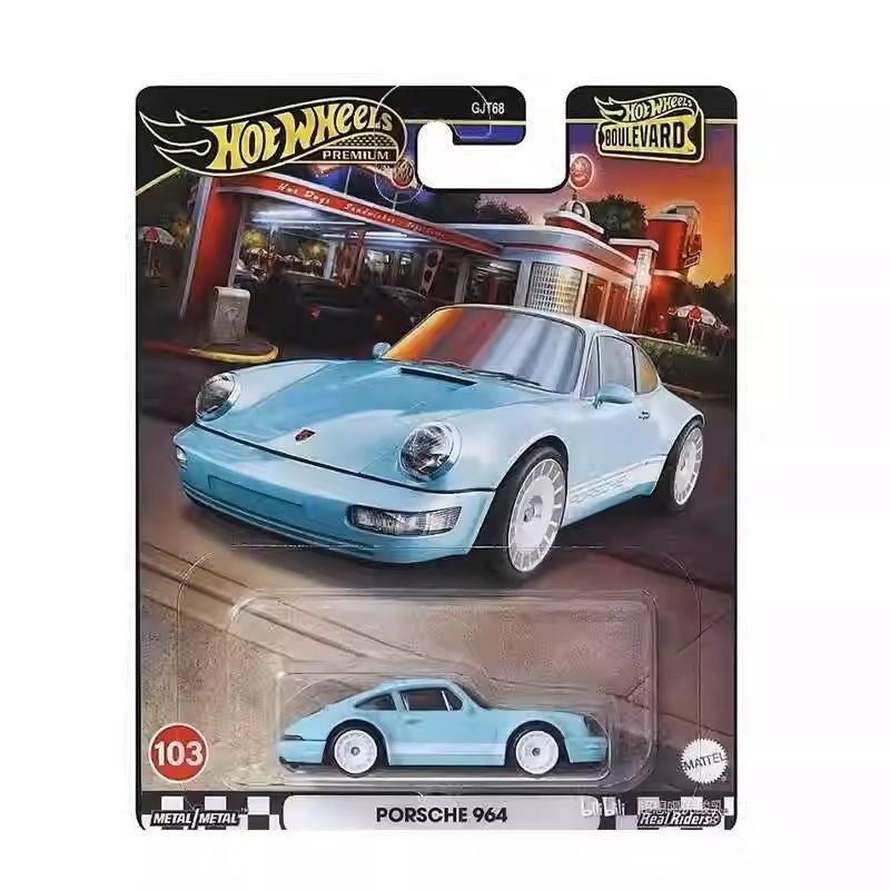 Hot Wheels Originais GJT68 Boulevard Série Veículo Diecast Carroceria de Liga Mitsubishi Customizado Carros de Coleção Modelo Surpresa Em Estoque