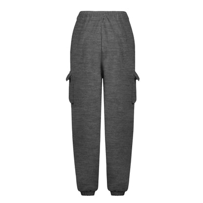 Women's Sweatpants Fleece Lined Baggy Athletic Jogger Trousers With Pockets 2025 Fall Casual Trendy Cargo Pants Fall Outfits