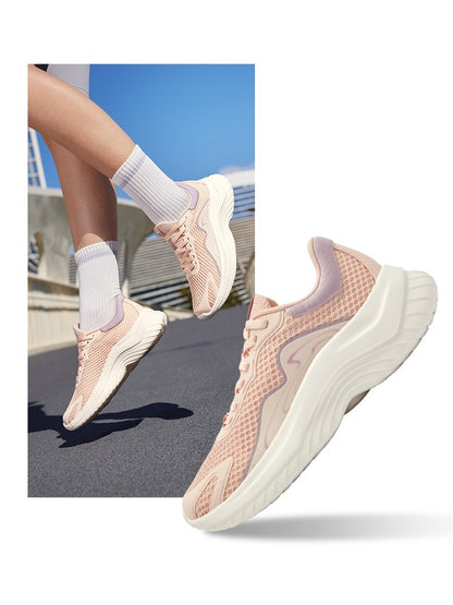 361 Degrees SoftFlow 1.0 Women's Running Shoes Mesh Rebound Flexible Versatile Cushion Casual Jogger Female Sneakers 682522230F