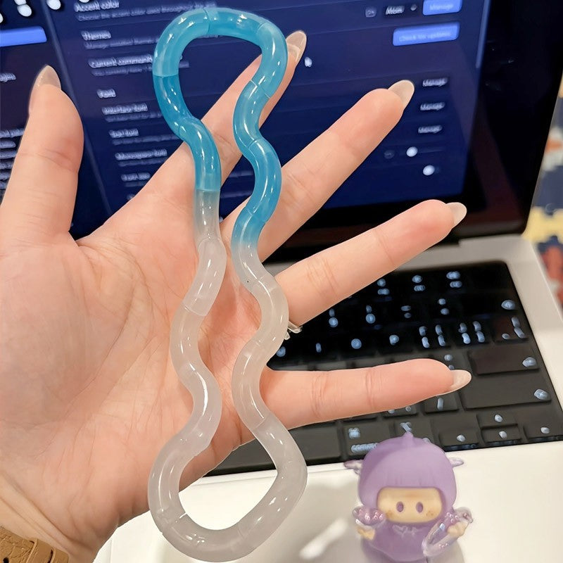 Rotating Twisting Fidget Toys Deformable Rope Educational Tangle Rope Stress Relief Sensory Toy Thinking Training Gifts ?? ????