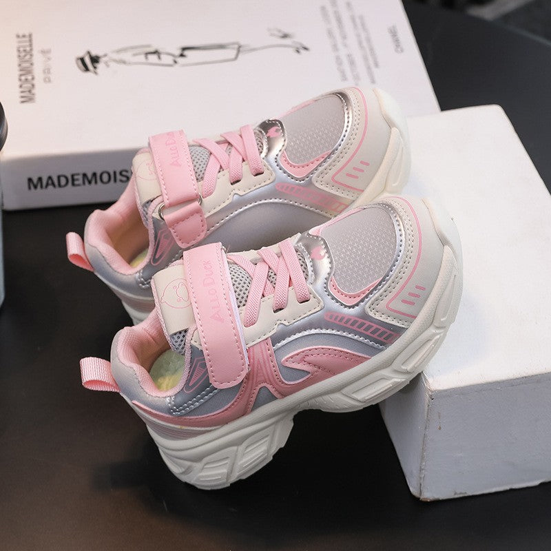 2025 Spring Autumn New Boys Kids Sport Shoes Girl Baby Toddler Mesh Breathable Casual Running Shoes Soft Soled Children Sneakers