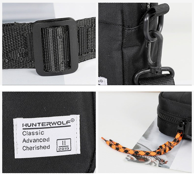 Luxury Brand Casual Mini Crossbody Bag For Phone Bag Men Messenger Bag Male Small Side Shoulder Bag Light Boy Oxford Chest Bag