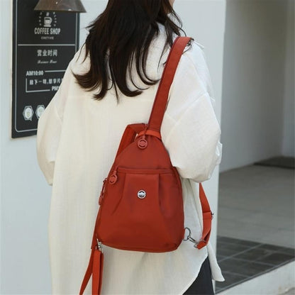 Large-capacity Portable Storage Bag Casual Small Backpack With Multiple Compartments Chest Bag Crossbody Bag Commuter Bag Gifts