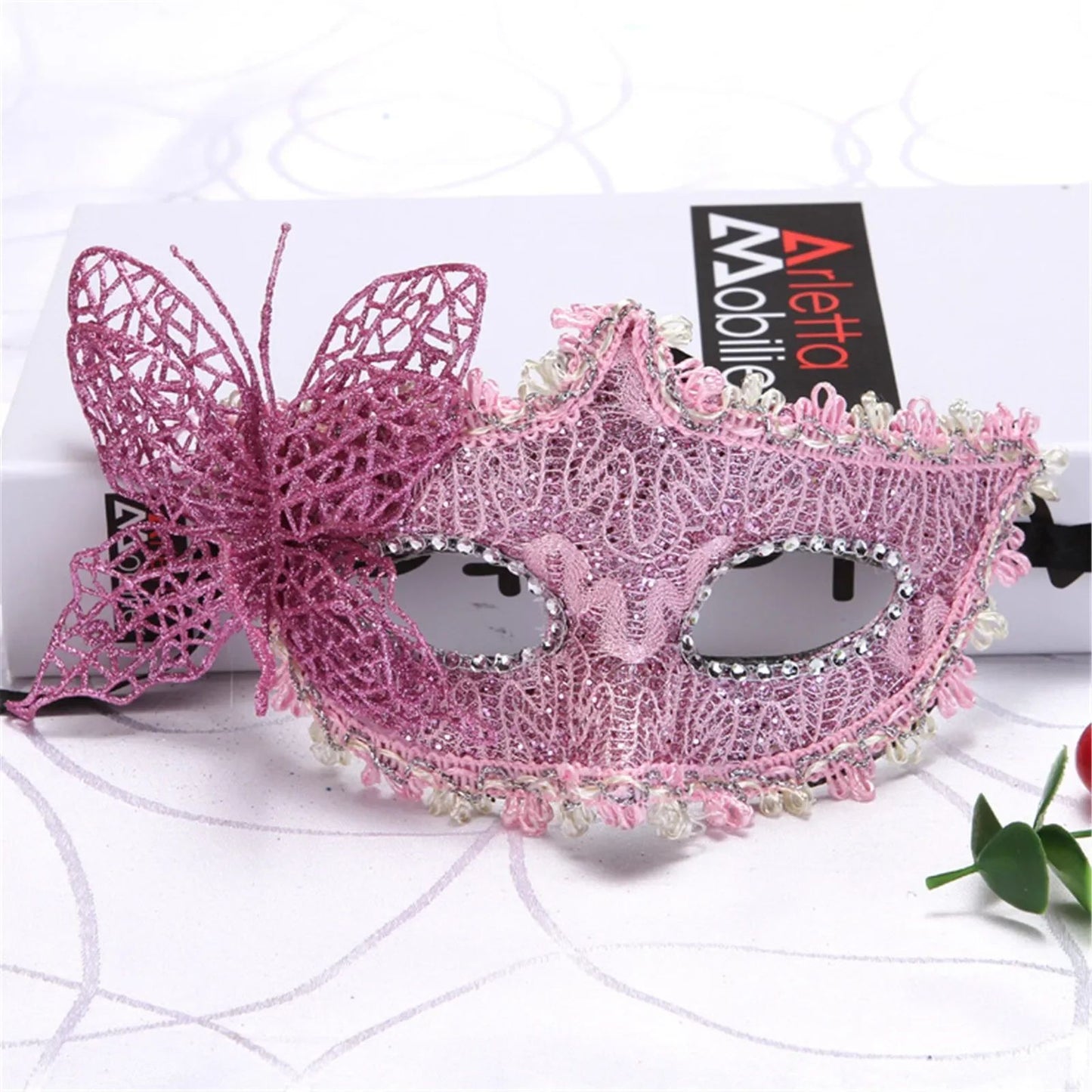 Lightweight Masquerade Mask Eye-Catching Costume Accessory Unique Dragon Pattern Leather Cloth Surround For Halloween Events