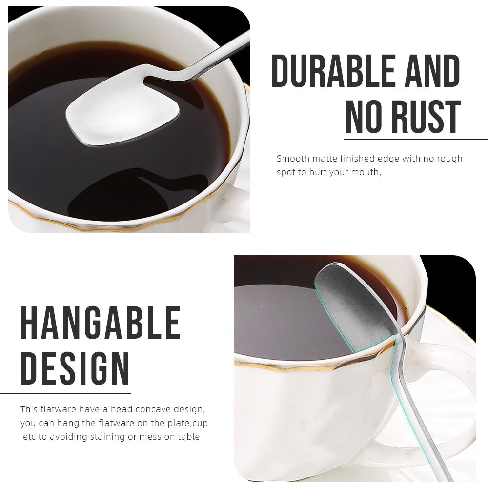 16pcs Dinnerware Set Stainless Steel Cutlery Set Mirror Silverware Knife Fork Spoon Tableware Flatware Set Dishwasher Safe