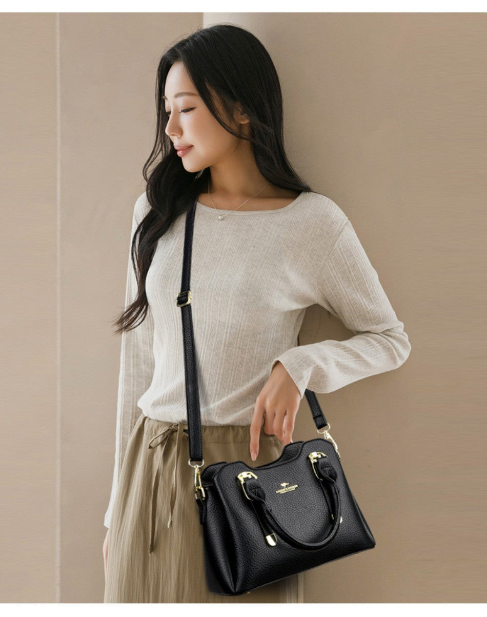 Luxury Soft Leather Purses and Handbags for Women Casual Top Quality Women Bags Ladies Shoulder Crossbody Bag Female Sac A Main