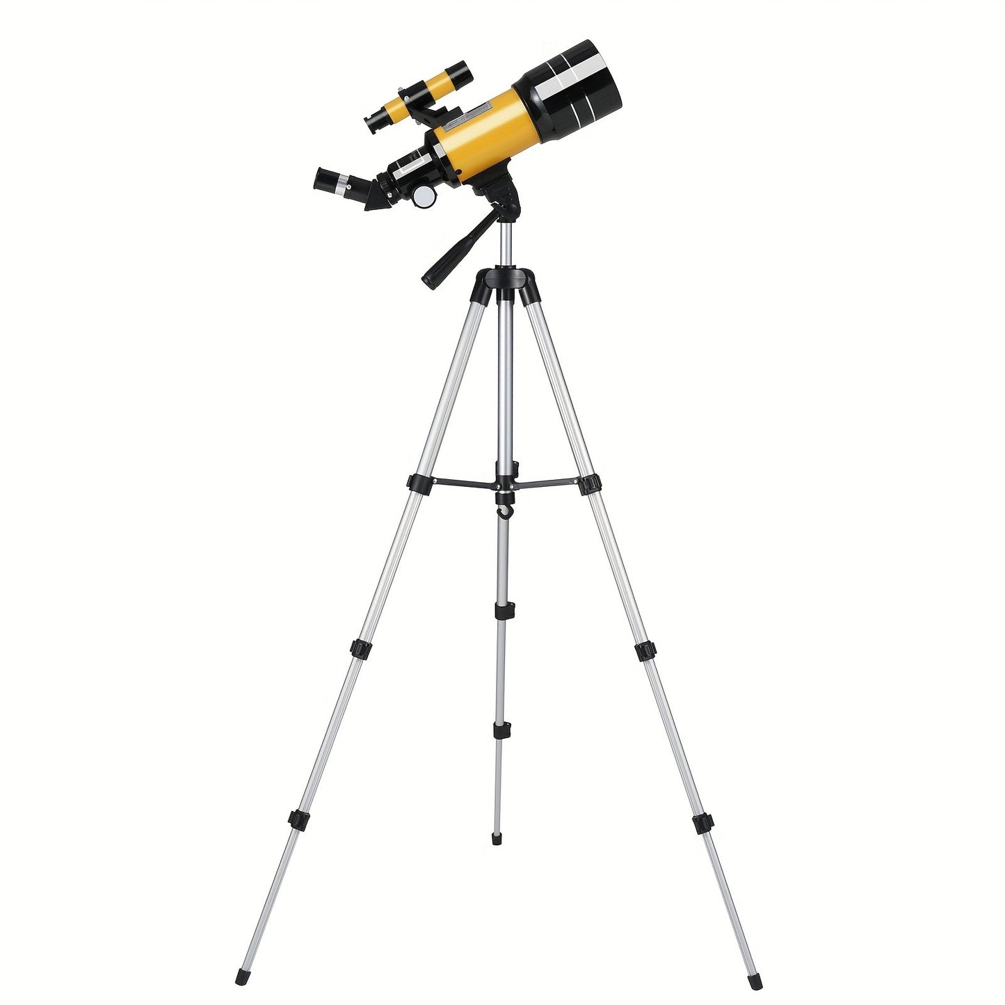 Telescópio Refrator Profissional F30070 HD 150x Ampliação Leve Portátil Ideal para Shows Acampamentos e Atividades ao Ar Livre