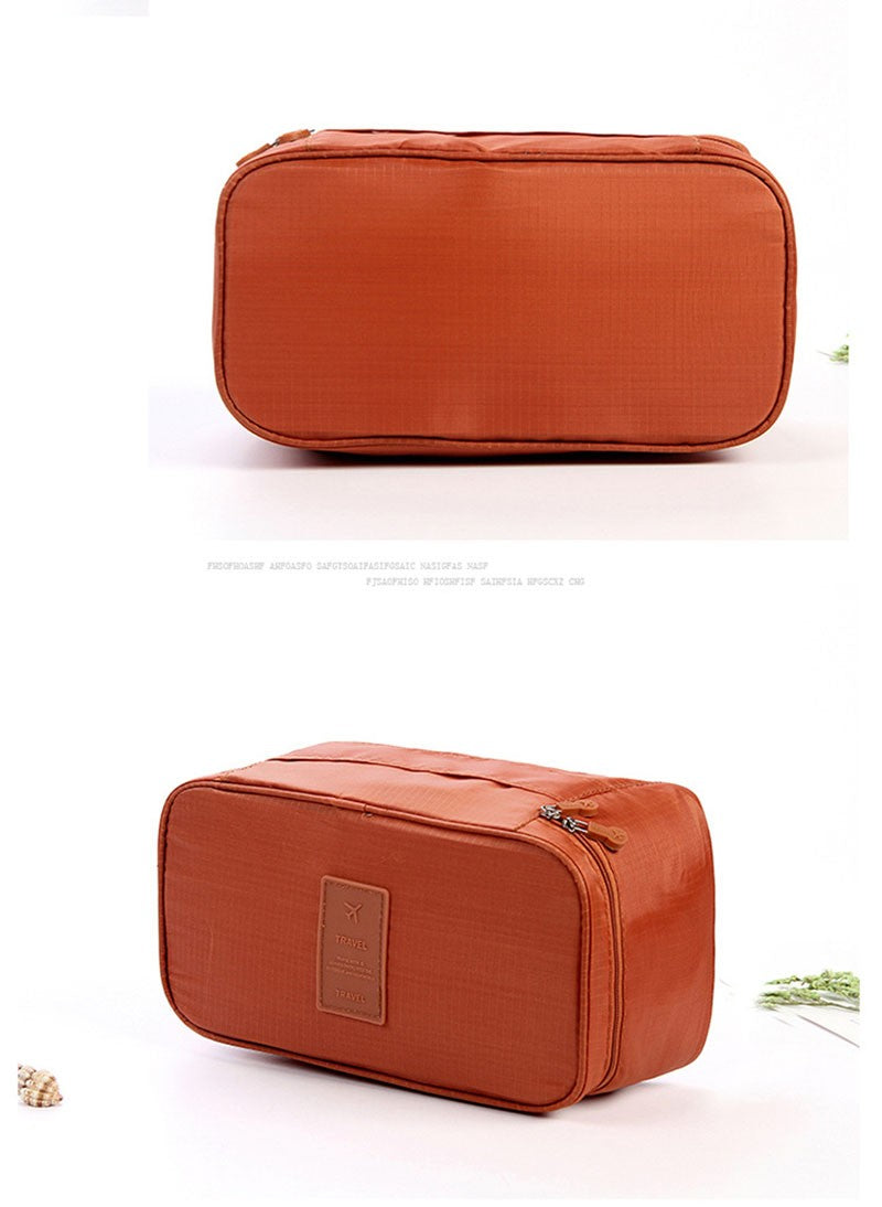 Travel Bra Organizer Bag Waterproof Panties Sock Underwear Storage Bag Daily Women Wash Package Cosmetic Finishing Bags