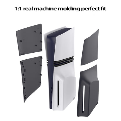 Black Faceplates PS5 pro Disc Version Gaming Accessories Case Cover Facade Covering for Enhanced Console Aesthetic