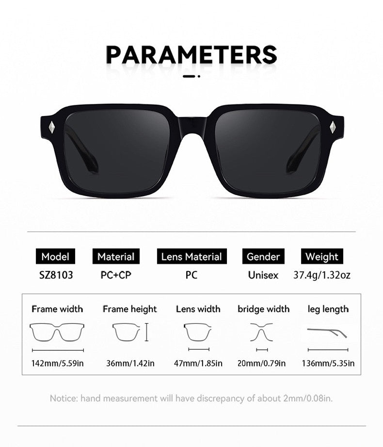 O-Q CLUB Retrô Moda Feminina Óculos de Sol Masculino Quadrado UV400 Óculos de Sol Feminino Masculino Luneta Óculos de Sol Luxuosos Lentes Femininas