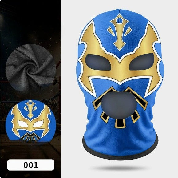 @ Mask Elastic Milk Silk Mask Lycra Fabric Print Halloween Party Dress Up Costume Party MaskBoxing Mask Wrestling