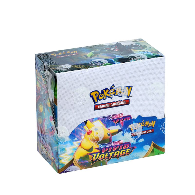 324/360Pcs/Set Pokémon Estrelas Cintilantes União de Equipes Escuridão Incendiária Sol Lua Evoluções Cartão Booster de Batalha de Negociação em Inglês