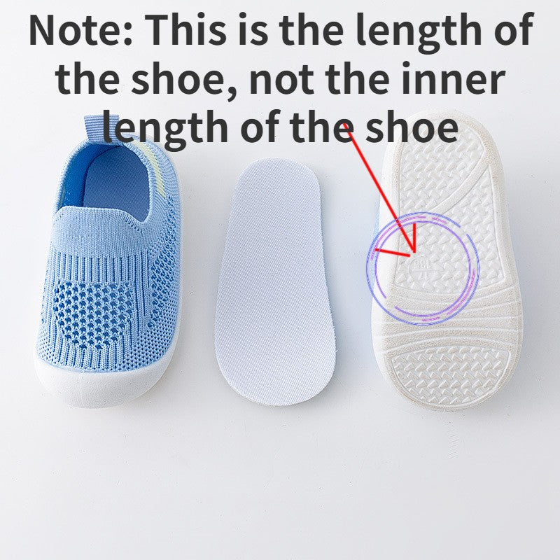 2024 Kids Shoes Casual Breathable Infant Baby Children Girls Boys Mesh Sneakers Soft Bottom Comfortable Non-Slip