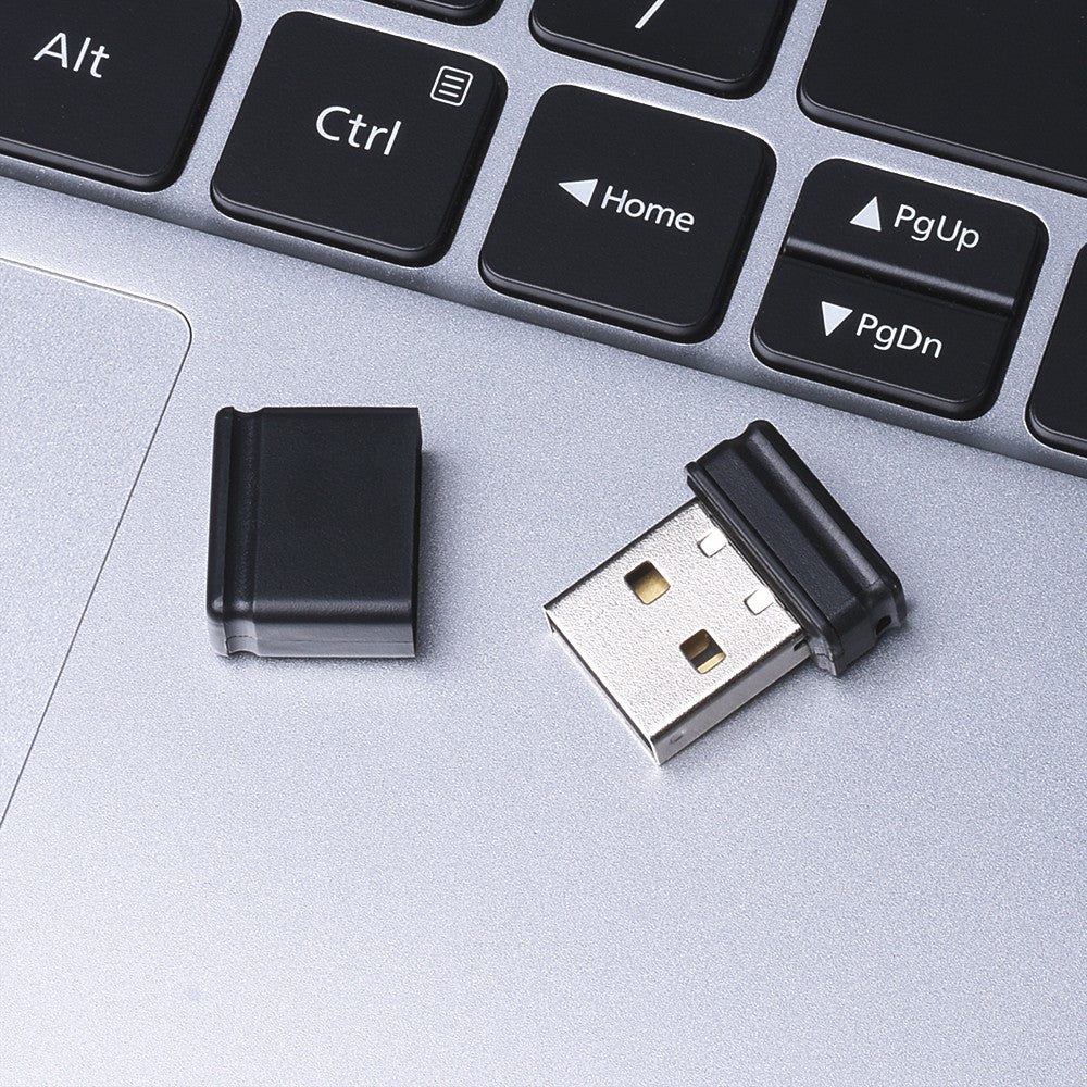 Mini Pen Drive USB Super Criativo para Presente Empresarial 64GB Capacidade Real Memory Stick 32GB Pendrive Preto U Disk 16GB 8GB