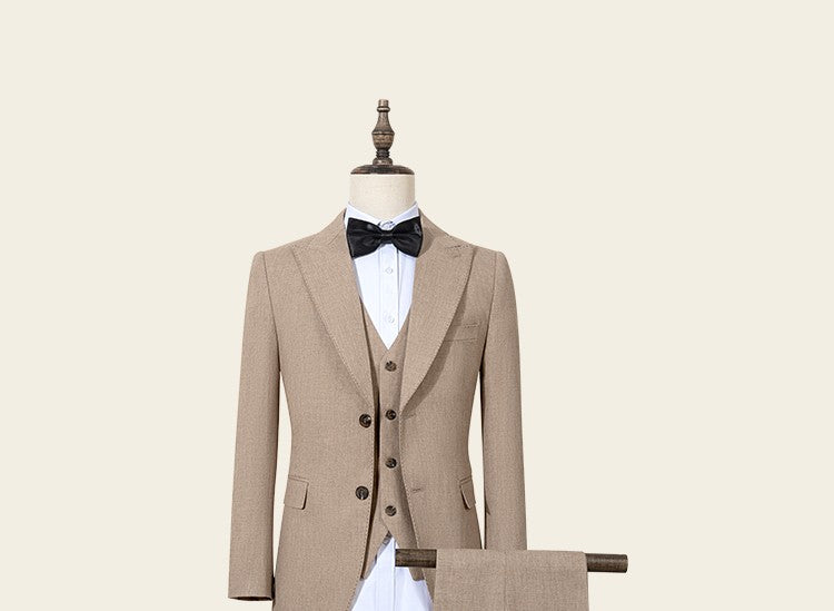 ST Cassy new 2 buttons on suit modern design mens office wear blazer coustime homme luxe Bead edge craftsmanship