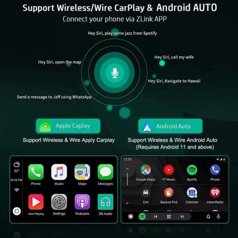 7inch Android 13 AHD Camera Car Stereo Radio +2+32G Microphone GPS Navi For 2013 2014 Ford F-150 Raptor GPS FM Player