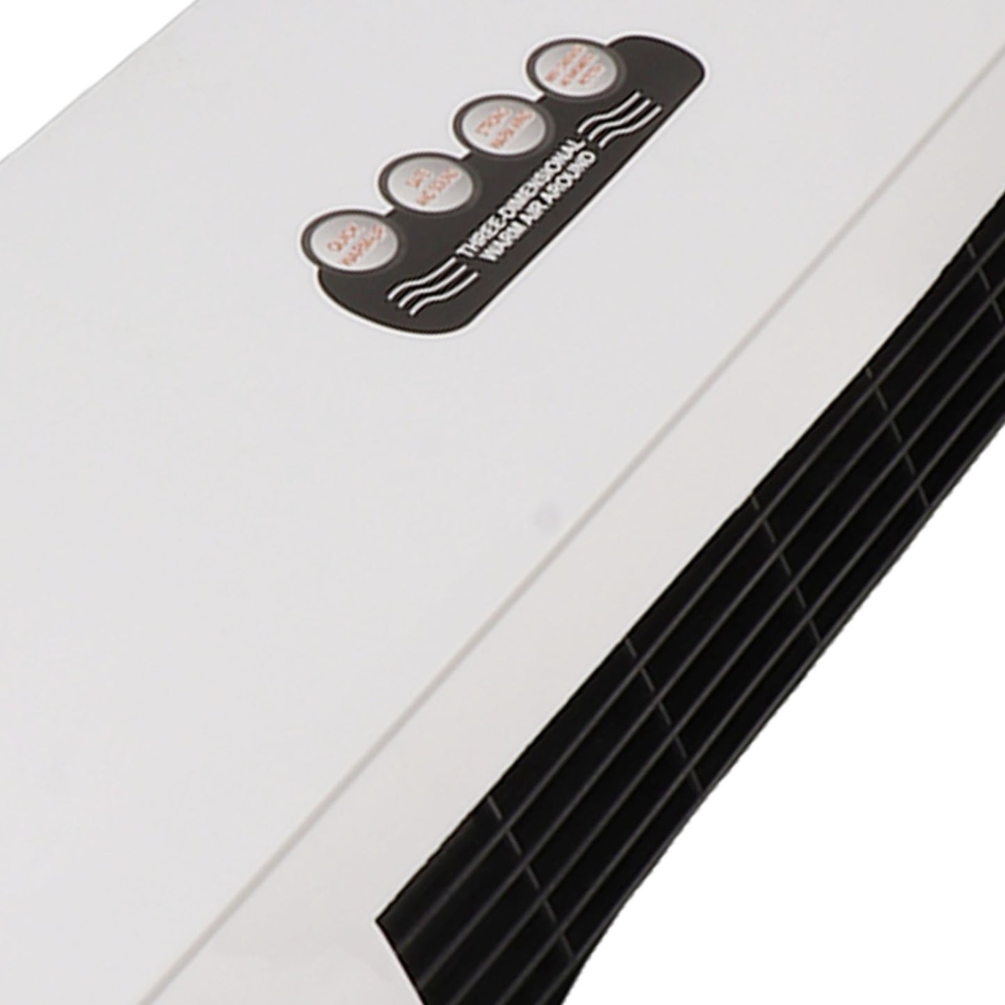 Ventilador Quente de Ar Condicionado de Parede, Controle Remoto de 10m, Aquecedor de Ar Condicionado de 1800W para Quarto