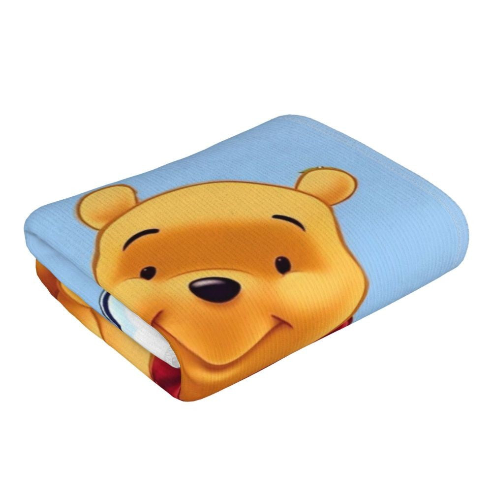 Winnie The Pooh Bear Piglet Merch Towel for Beach New Summer Microfiber Shower Towel No Sand Quick-Dry Surf Towels
