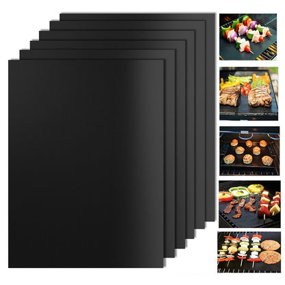 Grill Mat  44X33CM Non Stick BBQ Grill Liners Oven Grill Foil Barbecue Liner Reusable Mat Bbq Tools Accessories
