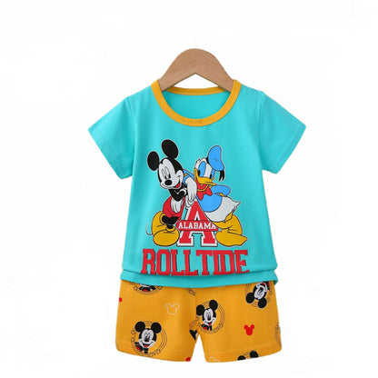 1 2 3 year Baby Clothing Girls Boys Cotton Suit for Children Two Clothes Sets for Babies Newborn Baby Clothes
