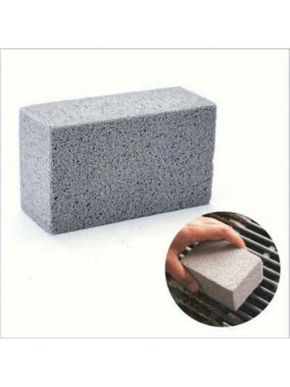 1PCS BBQ Grill Cleaning Brush Brick Block Barbecue Cleaning Stone Pumice Brick for Barbecue Rack Outdoor Kitchen BBQ Tools