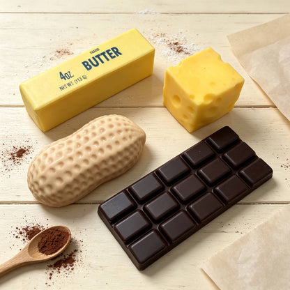 Simulation Chocolate/Peanut/Cheese/Butter Stick Squeezing Toy?Simulation Food Toy, Birthday Gift, Christmas?Halloween Present