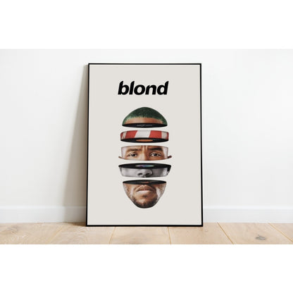 Frank Ocean Blond Album Prints Poster Pop Music Artists Canvas Painting for Living Room Home Decor Poster Fans Gifts-unframed