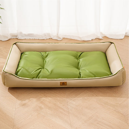 Cama de cachorro grande à prova d'água de tecido Oxford Cama de cachorro à prova d'água para cães pequenos/médios/grandes Cama de gato de inverno Tapete macio para animais de estimação para dormir
