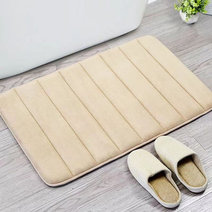 Super Absorbent Bathroom Floor Mat Anti Slip Bathroom Mat Soft Bath Mat Door Mat Floor Mat Bedroom Carpet Kitchen Carpet